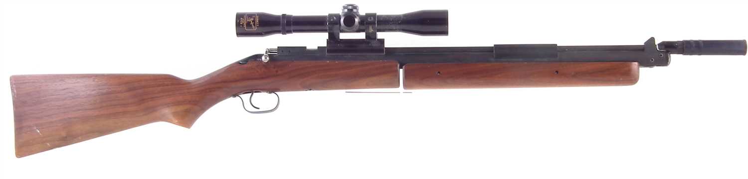 Lot 97 - Sheridan air rifle with Barnett scope