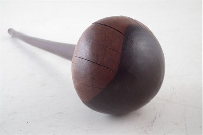 Lot 172 - South African hardwood Knobkerrie