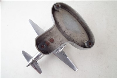 Lot 253 - Desk ornament / ashtray model of a Vickers Viking Airliner