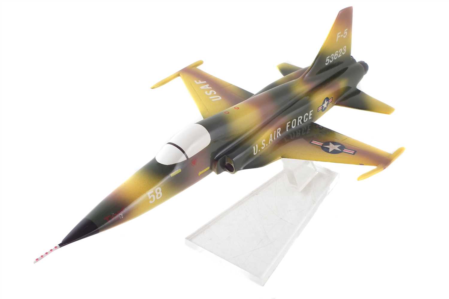 Lot 264 - All metal scale model of a U.S.A.F Northrop F-5 jet fighter aircraft