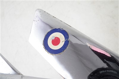 Lot 261 - All Metal Manufacturers scale model of an English Electric Lightning fighter jet