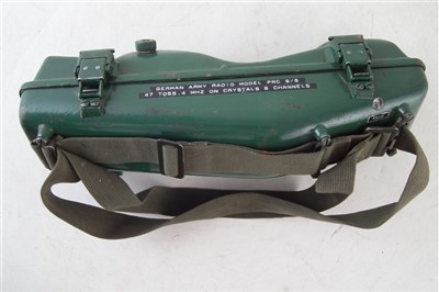 Lot 343 - German Army walkie talkie