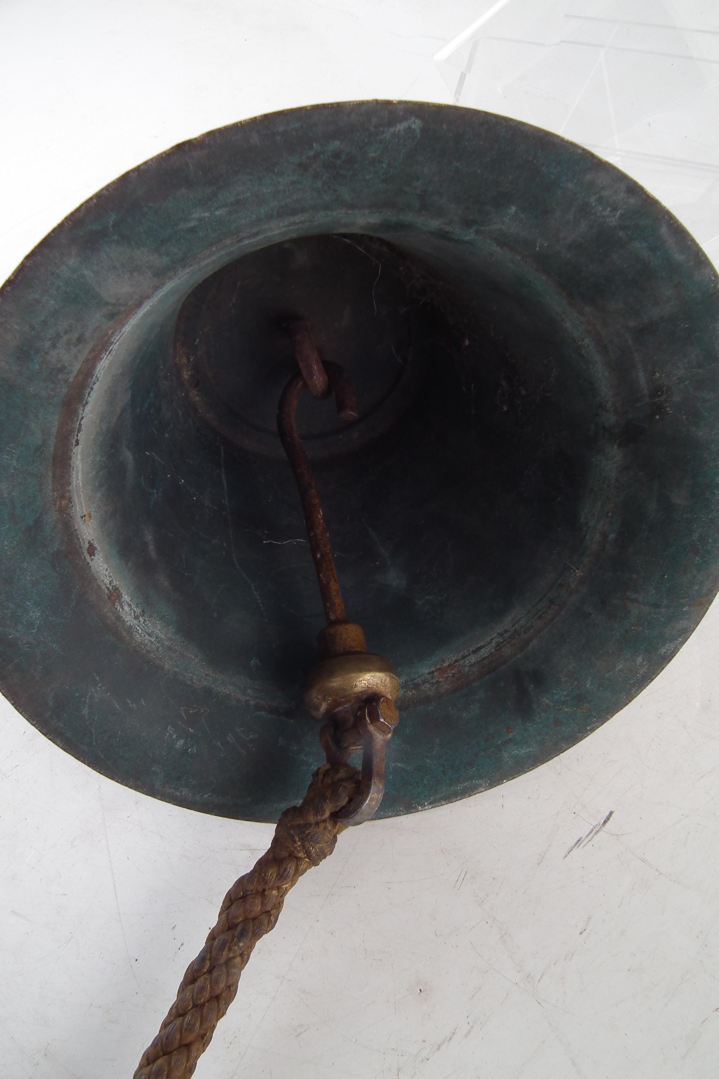 Lot 222 Brass fire bell,