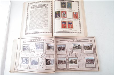 Lot 229 - Two German military cigarette card albums