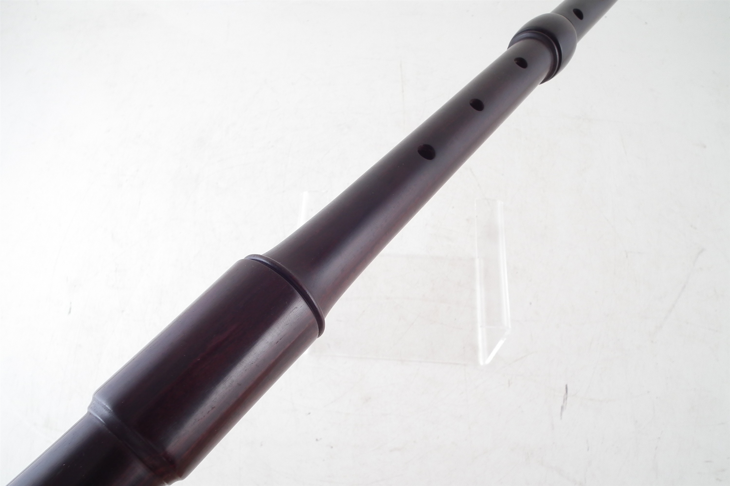 Lot 21 Wood flute in case