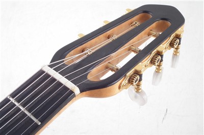 Lot 59 - Handmade Selmer style guitar in case