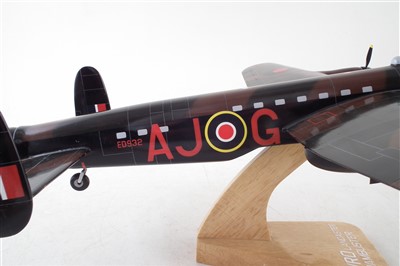 Lot 356 - King and Country Avro Lancaster Dambusters model with aircrew