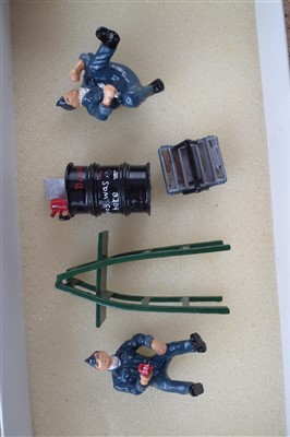 Lot 356 - King and Country Avro Lancaster Dambusters model with aircrew