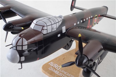 Lot 356 - King and Country Avro Lancaster Dambusters model with aircrew