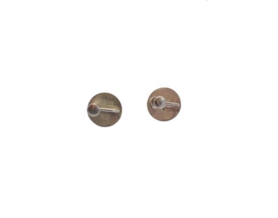 Lot 113 - A pair of Georg Jensen earrings, 62 pattern