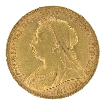 Lot 140 - Queen Victoria, Sovereign, 1895, London Mint.