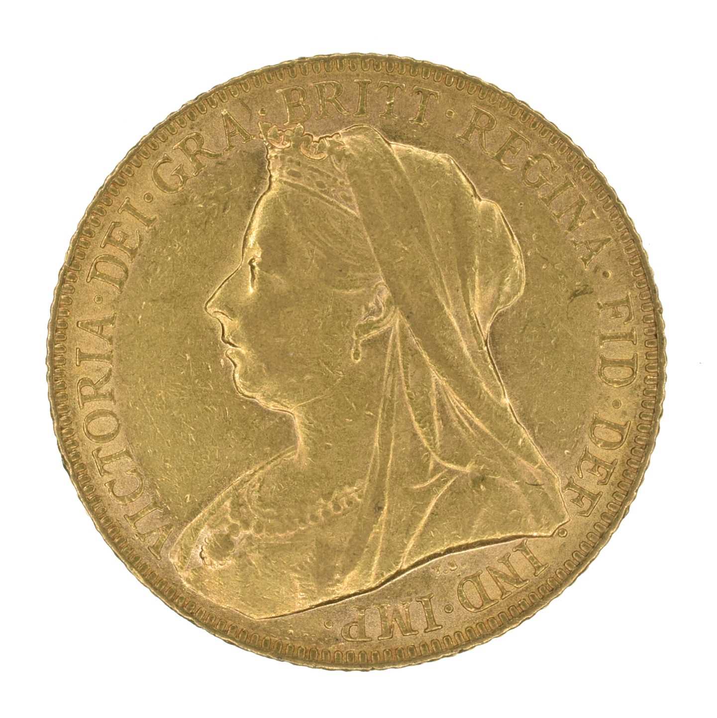Lot 138 - Queen Victoria, Sovereign, 1900, London Mint.