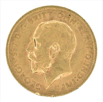 Lot 147 - King George V, Half-Sovereign, 1912, London Mint.