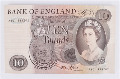Lot 49 - Forty-four consecutive Series "C" Portrait Issue (January 1967), Ten Pounds banknotes (44).