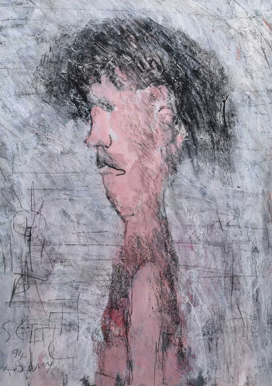Lot 511 - Arthur Berry, "Street Punk", mixed media.