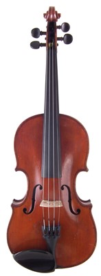 Lot 3 - Schmidt violin with NS bow and case.