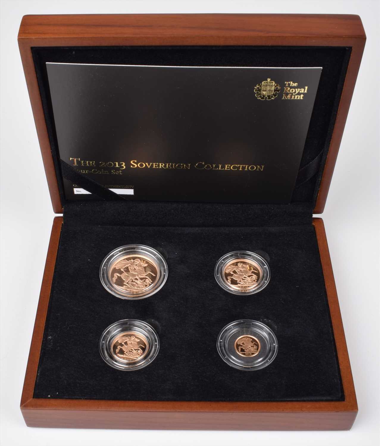Lot 126 - Elizabeth II, United Kingdom, 2013, Gold Proof Four-Coin Sovereign Collection, Royal Mint.