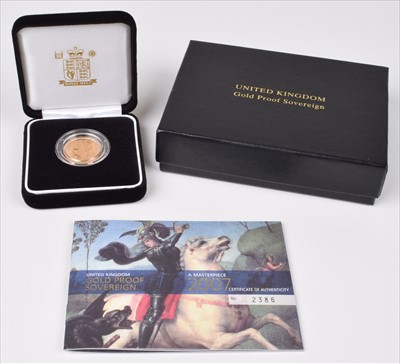 Lot 154 - 2007 Royal Mint, Proof Sovereign.