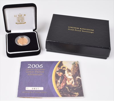 Lot 94 - 2006 Royal Mint, Proof Sovereign.
