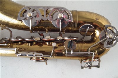 Lot 24 - Buffet Crampon 1956 / 57  Dynaction saxophone with case