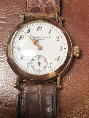 Lot 271 - An 18ct gold cased Patek Philippe watch
