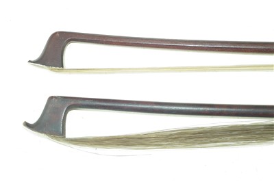Lot 104 - Violin and bow in case.