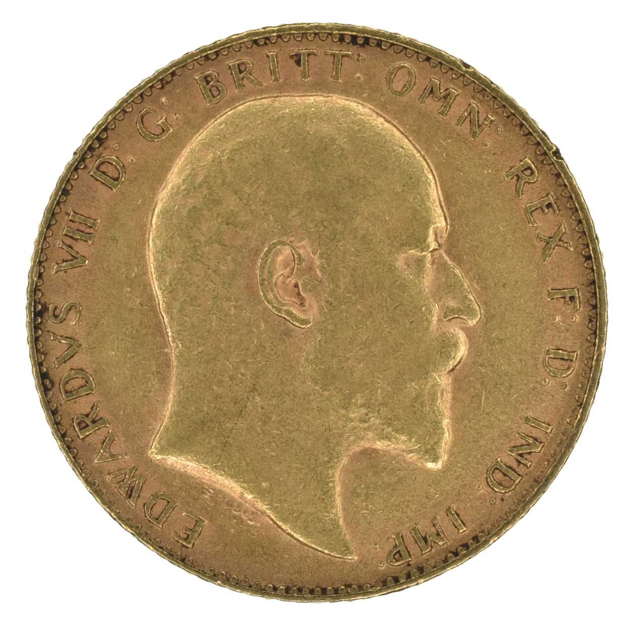 Lot 152 - King Edward VII, Sovereign, 1907, London Mint.