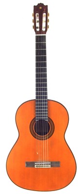 Lot 36 - Yamaha G-255-5 guitar with case.