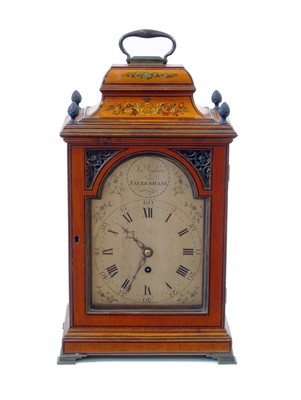 Lot 382 - J.N. Bidion, Faversham bracket clock