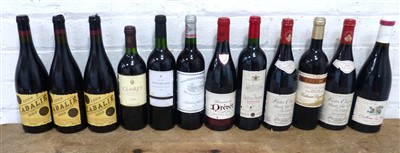 Lot 3 - 12 Bottles Mixed Lot French Red Wines to include Good Claret, Rhone and Languedoc