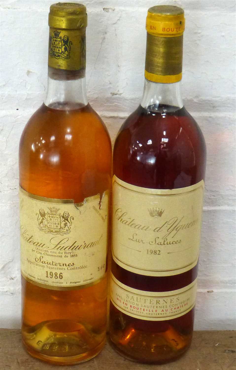 Lot 13 - 2 Bottles Mixed 1er Grand Cru Classe and 1er Cru Classe Sauternes