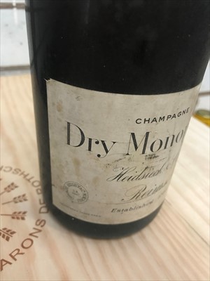 Lot 30 - 1 Bottle Champagne Heidsieck ‘Dry Monopole’ ‘Reserved for England’ Vintage 1921