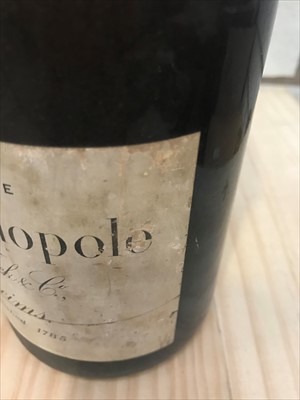 Lot 30 - 1 Bottle Champagne Heidsieck ‘Dry Monopole’ ‘Reserved for England’ Vintage 1921