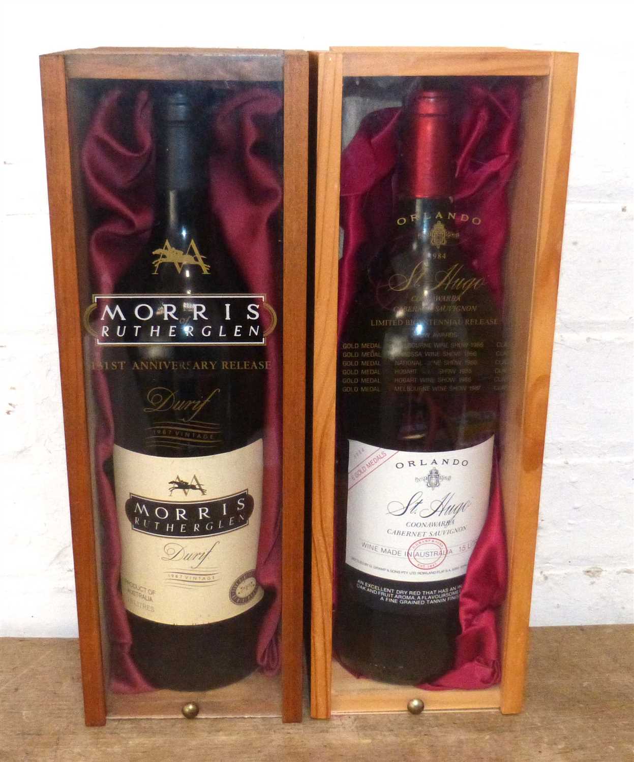 Lot 16 2 Magnum Bottles Fine, mature Australian