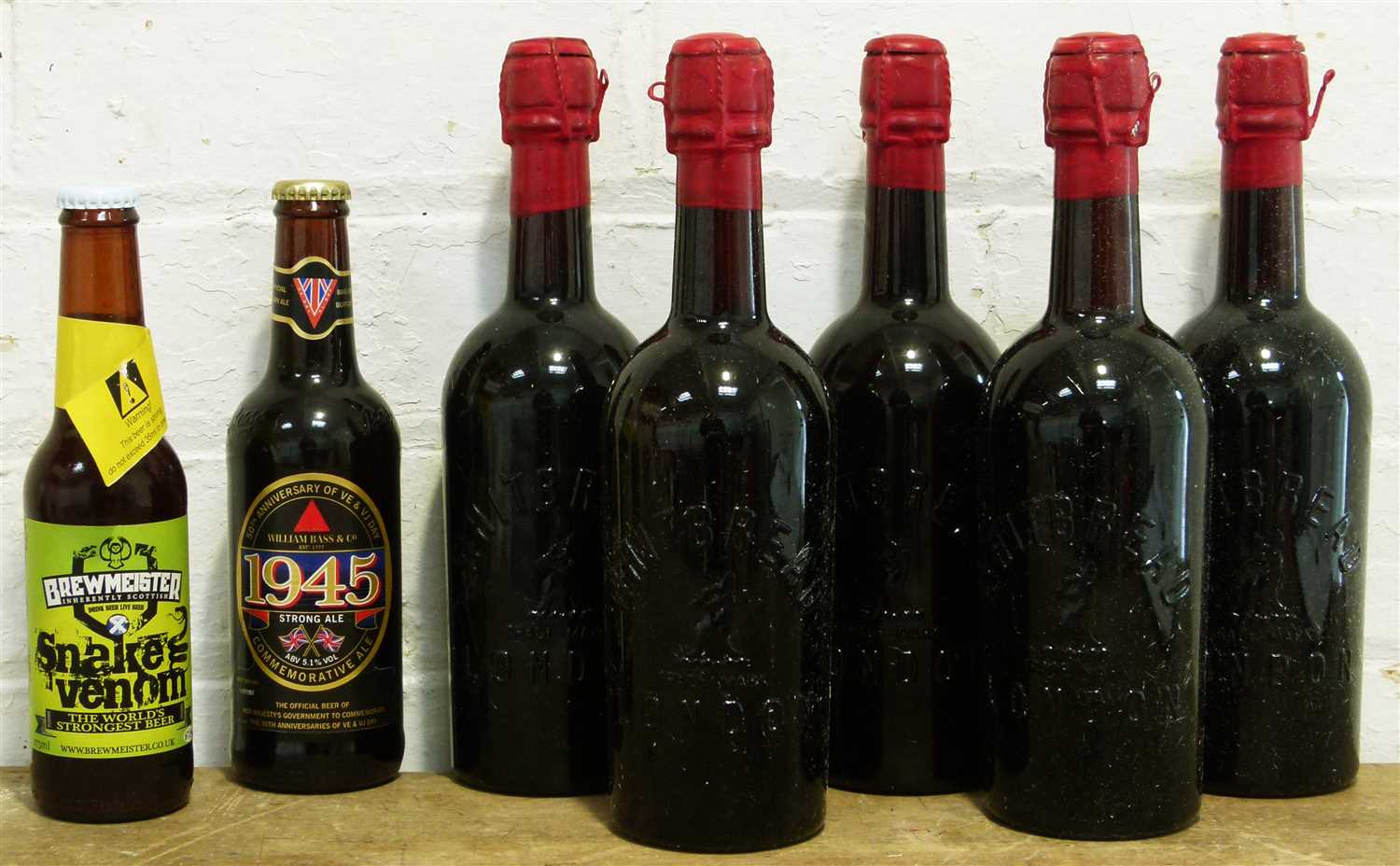 Lot 87 - A 7 Bottle collection of Rare Ales