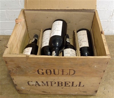 Lot 47 - 9 Bottles Gould Campbell Vintage Port 1977