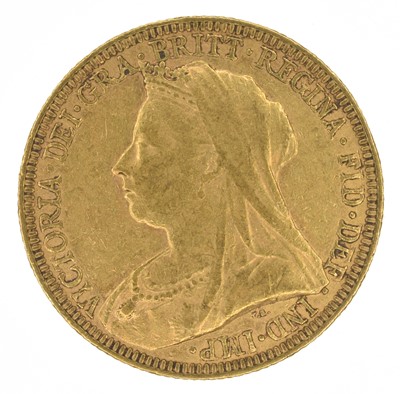 Lot 55 - Queen Victoria, Sovereign, 1893, F.