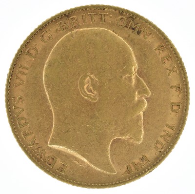 Lot 75 - King Edward VII, Half-Sovereigns, 1907, 1909 x 2, (3).