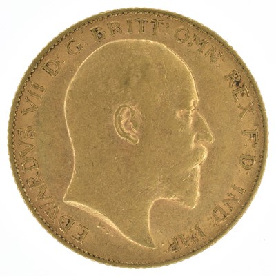 Lot 78 - King Edward VII, Half-Sovereigns, 1902, 1903, 1904, F (3).