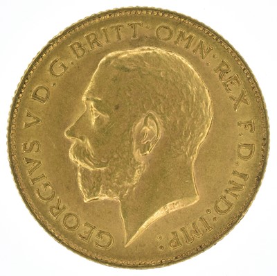 Lot 85 - King George V, Half-Sovereigns, 1911 and 1912, F and VF (2).