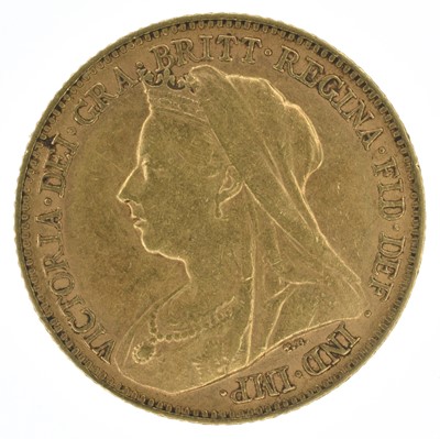 Lot 92 - Queen Victoria, Half-Sovereigns, 1900 and 1901, F (2).