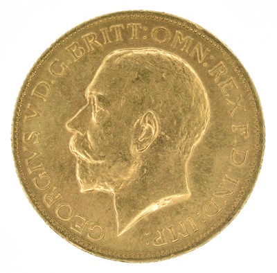 Lot 95 - King George V, Sovereign, 1922, Perth Mint, EF.