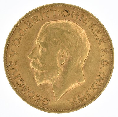 Lot 97 - King George V, Sovereigns, 1911 and 1913, F and VF (2).