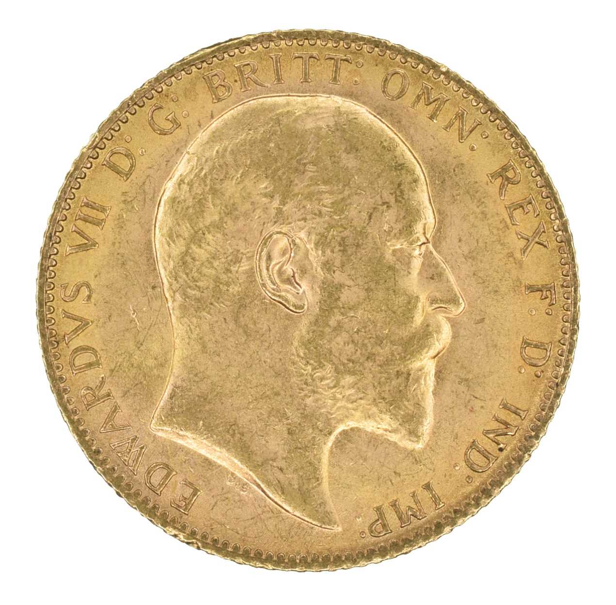 Lot 103 - King Edward VII, Sovereign, 1902, London Mint.