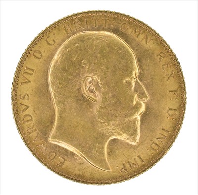 Lot 102 - King Edward VII, Sovereign, 1902, London Mint.