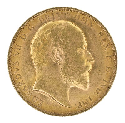 Lot 87 - King Edward VII, Sovereign, 1902, London Mint.