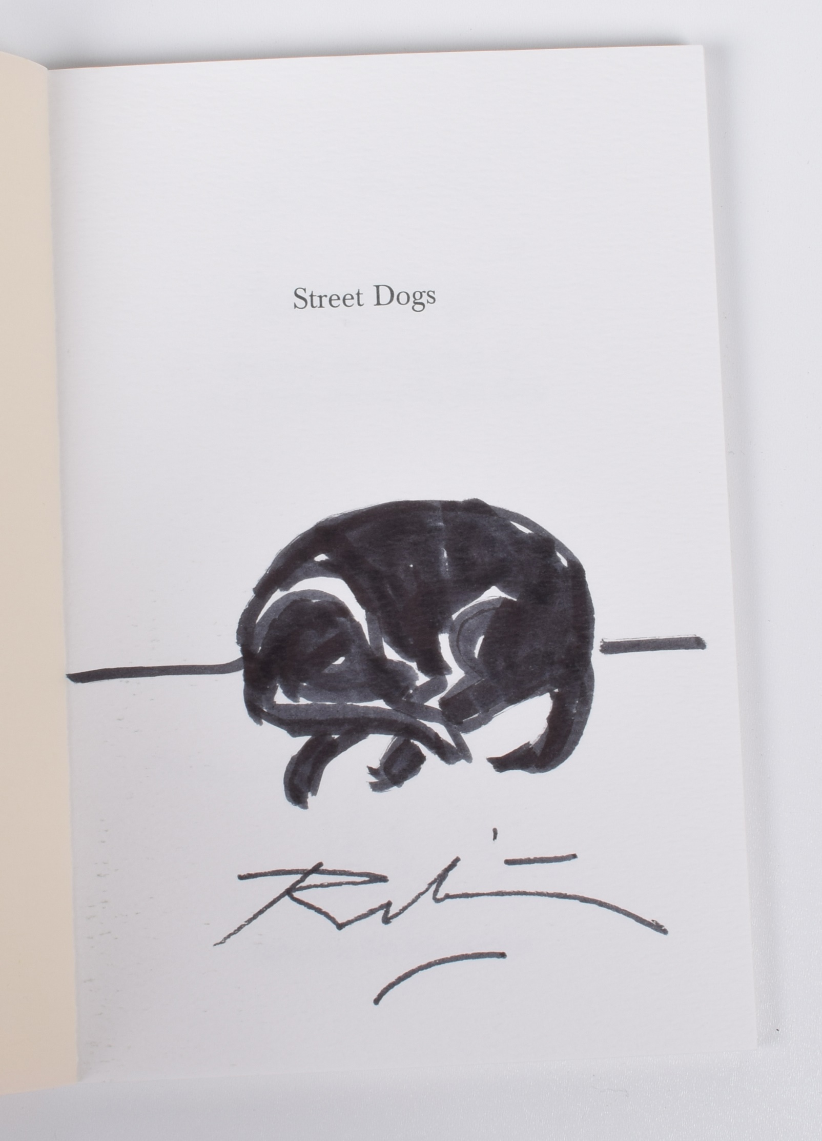 Harold Riley Dog Lot 137 - Signed edition of
