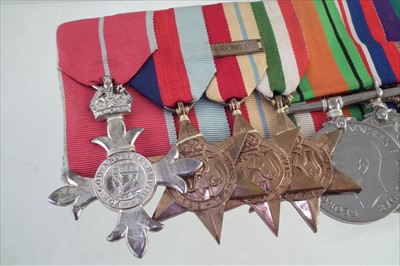 Lot 172 - Lieutenant Colonel R.A. Bowman M.B.E. 16/5 Lancers medals and related items.