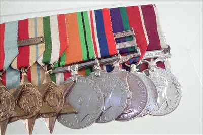 Lot 172 - Lieutenant Colonel R.A. Bowman M.B.E. 16/5 Lancers medals and related items.
