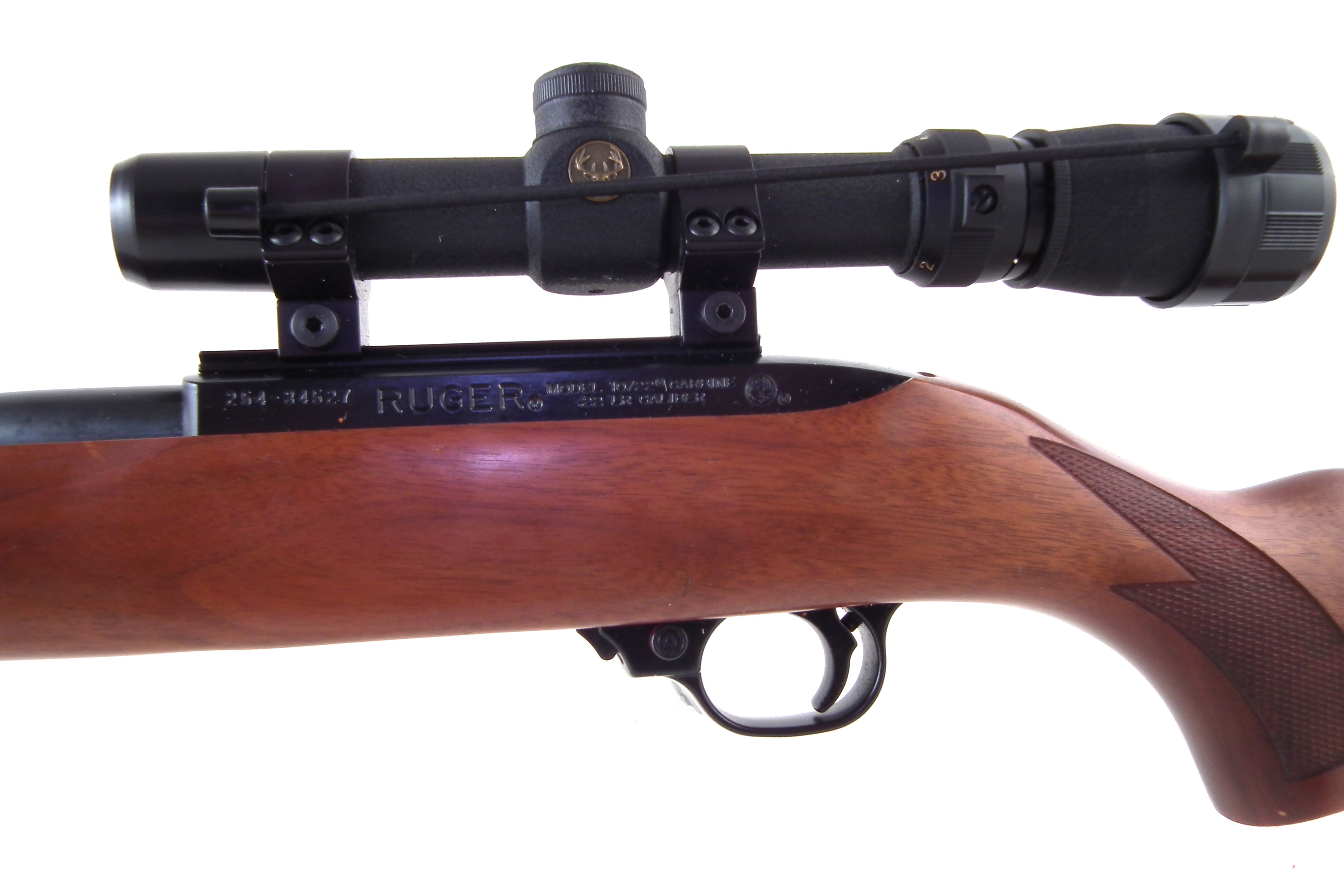 Lot 26 - Ruger 10/22 .22lr semi automatic rifle with